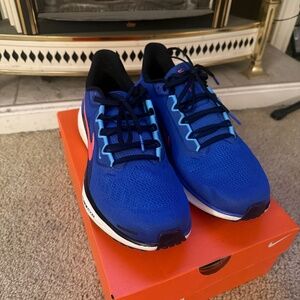 Nike Pegasus 41 - Astronomy Blue/Black/Baltic Blue/Hot Punch - Mens 10